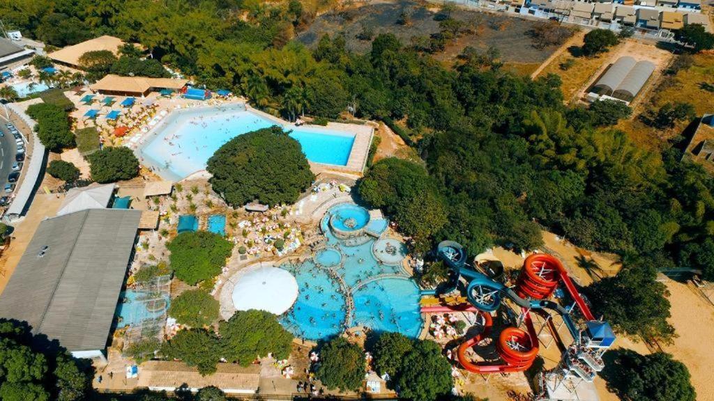 Piazza diRoma - cortesia Park diRoma, splash e Slide - com roupa de cama e banho Caldas Novas Exterior foto
