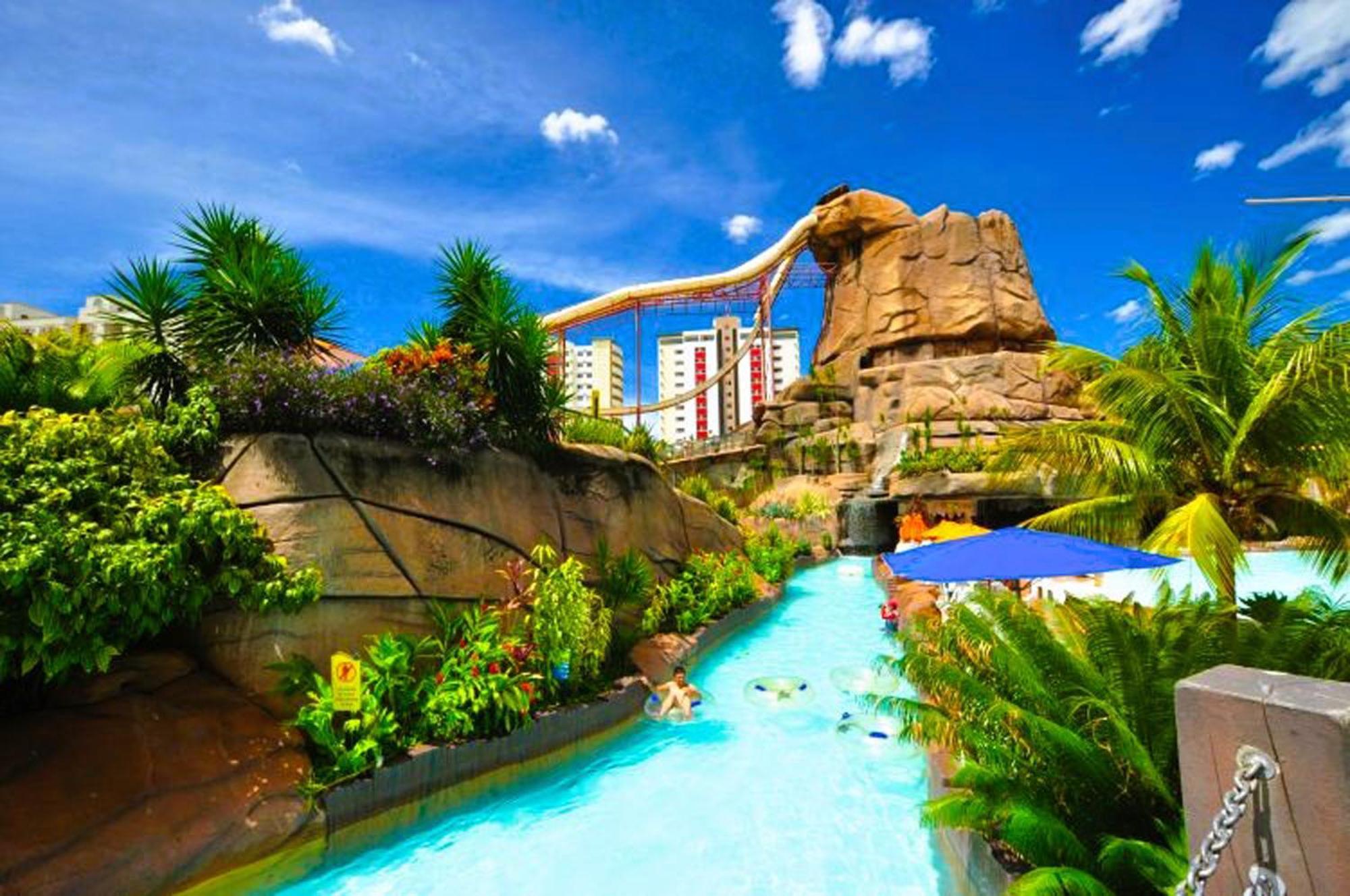 Piazza diRoma - cortesia Park diRoma, splash e Slide - com roupa de cama e banho Caldas Novas Exterior foto