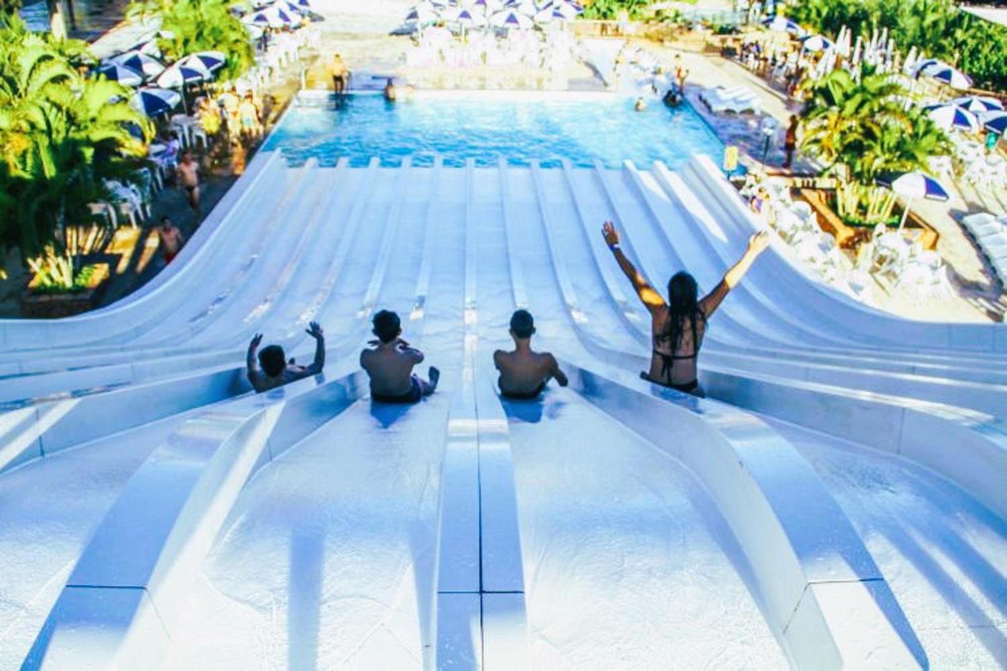 Piazza diRoma - cortesia Park diRoma, splash e Slide - com roupa de cama e banho Caldas Novas Exterior foto