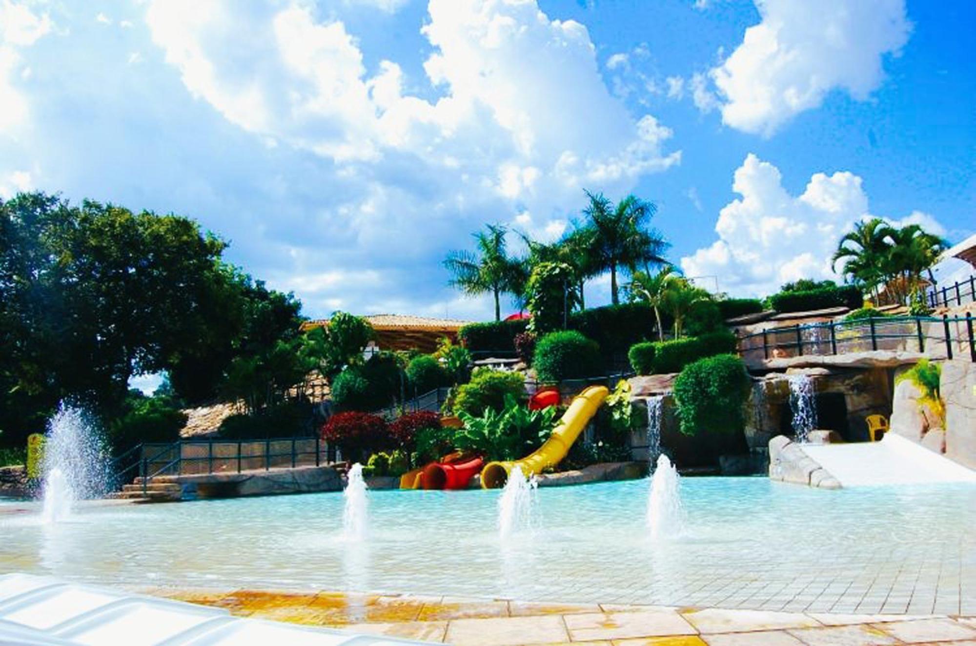 Piazza diRoma - cortesia Park diRoma, splash e Slide - com roupa de cama e banho Caldas Novas Exterior foto