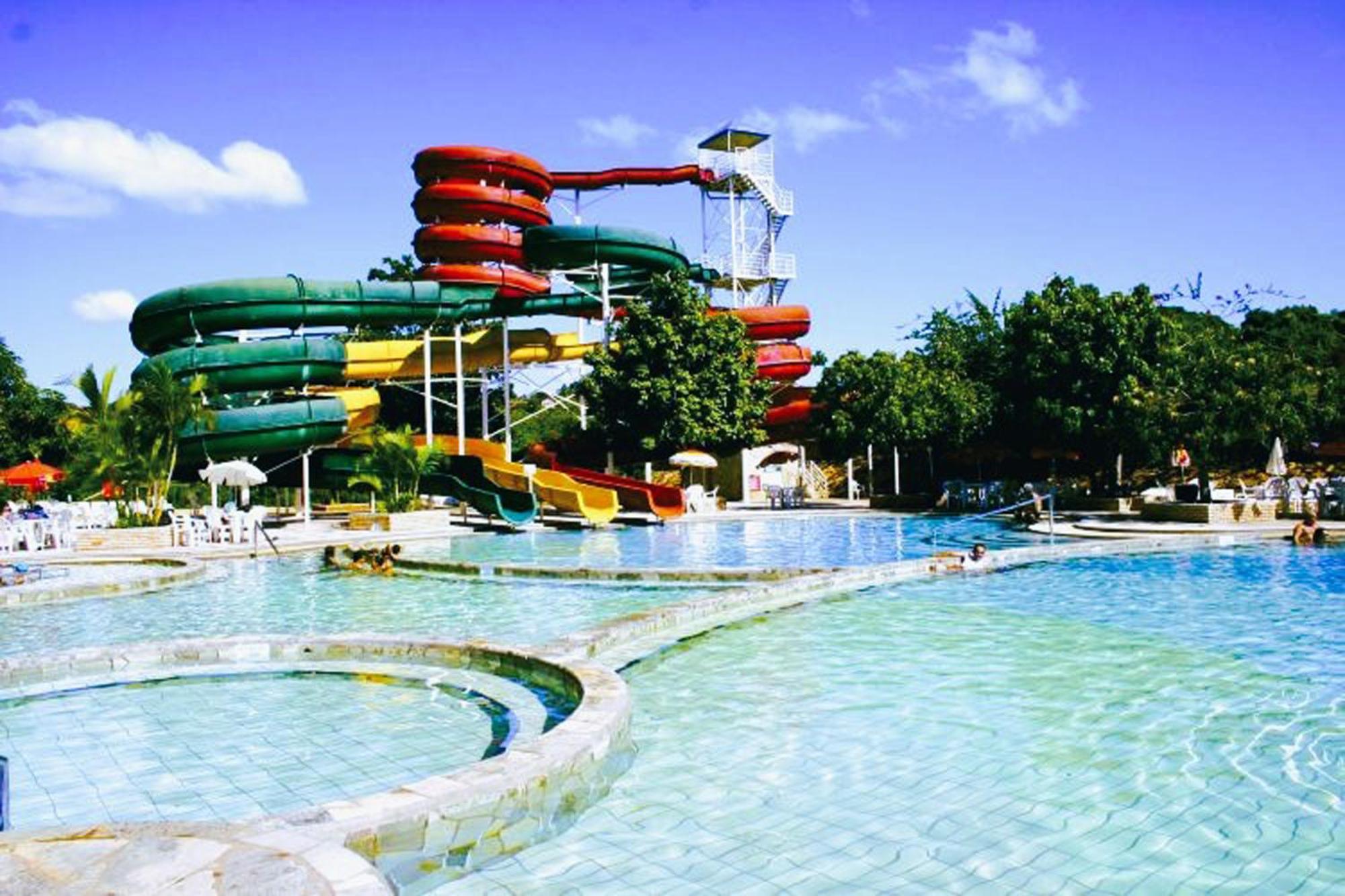 Piazza diRoma - cortesia Park diRoma, splash e Slide - com roupa de cama e banho Caldas Novas Exterior foto